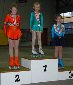 1. Bettina Emmerich-KREC, 2. Melissa Marton-WRSC, 3. Corina Hollenstein-WRSC